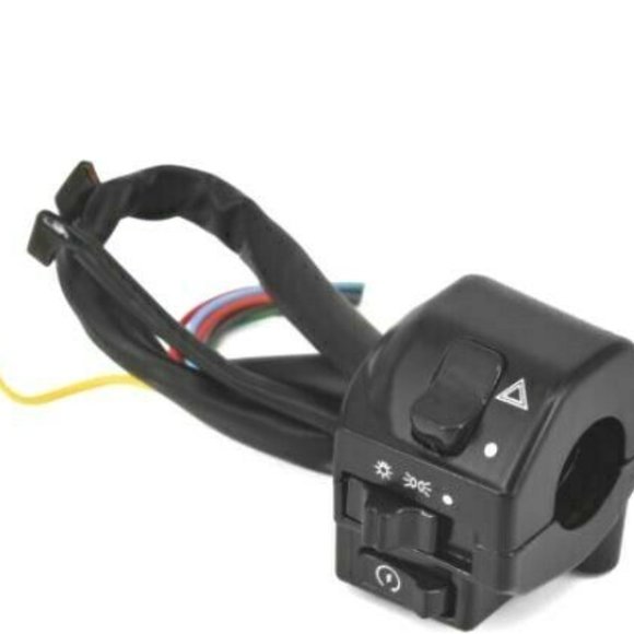 7/8" 22mm Universal Motorcycle Right~Left Aluminum Alloy Control Switch - Picture 3 of 5